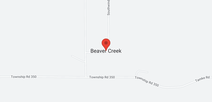 map of Beaver Creek Acreage Development Site